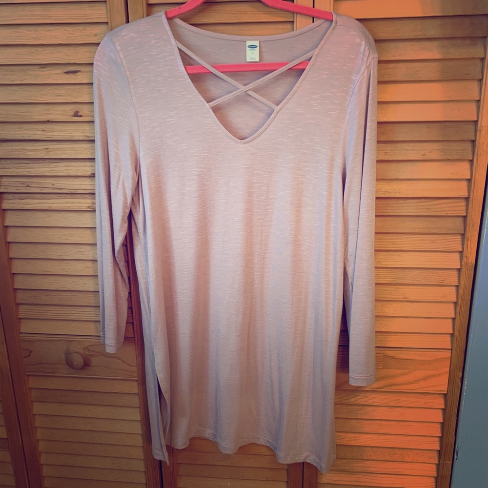 Mauve long T-shirt